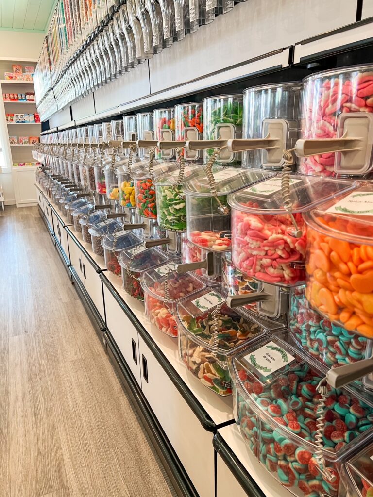 So many choices of candy